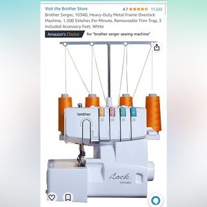 Brother Serger Sewing Machine